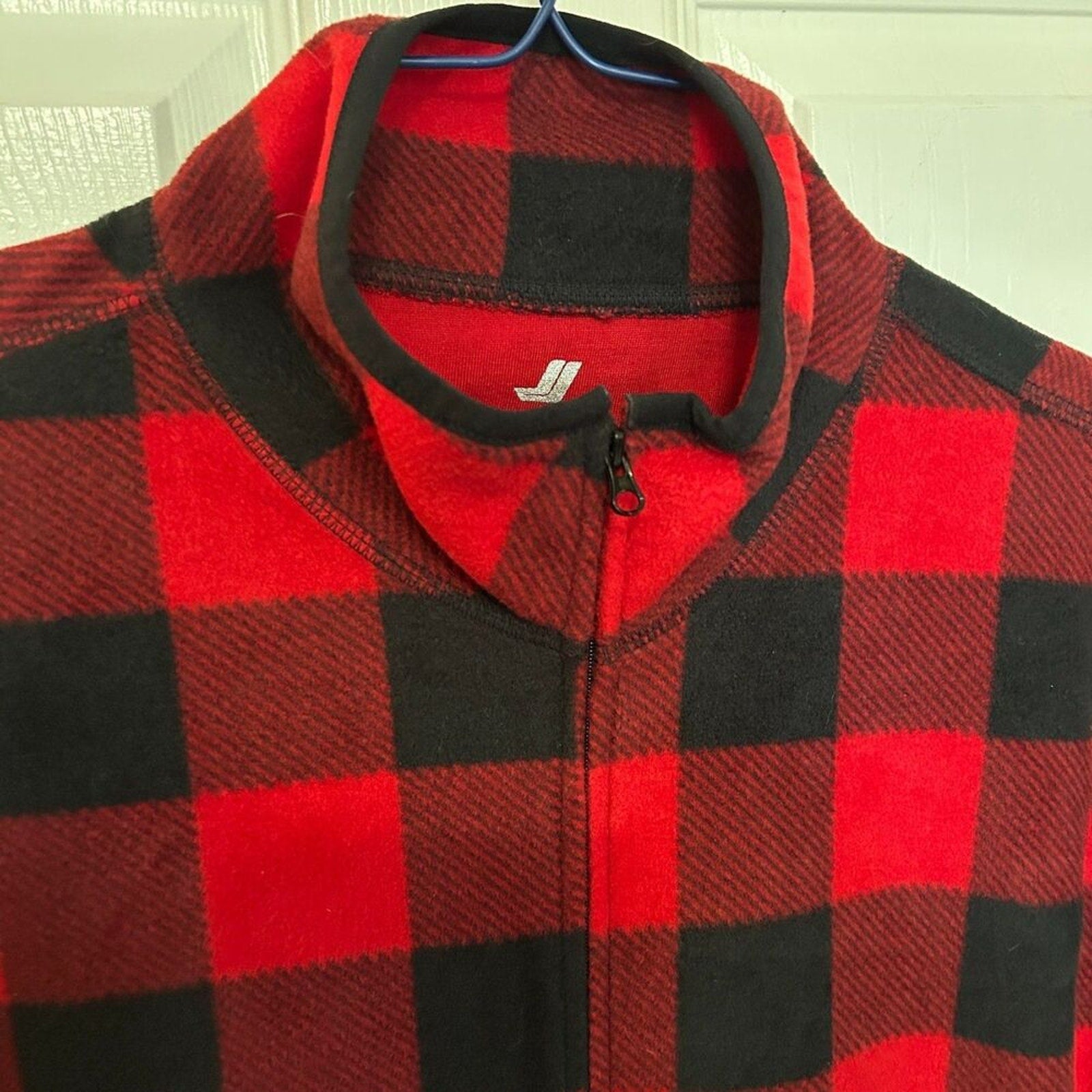 Joe Fresh Women's Buffalo Check Flannel Shacket Size Large #C1624
