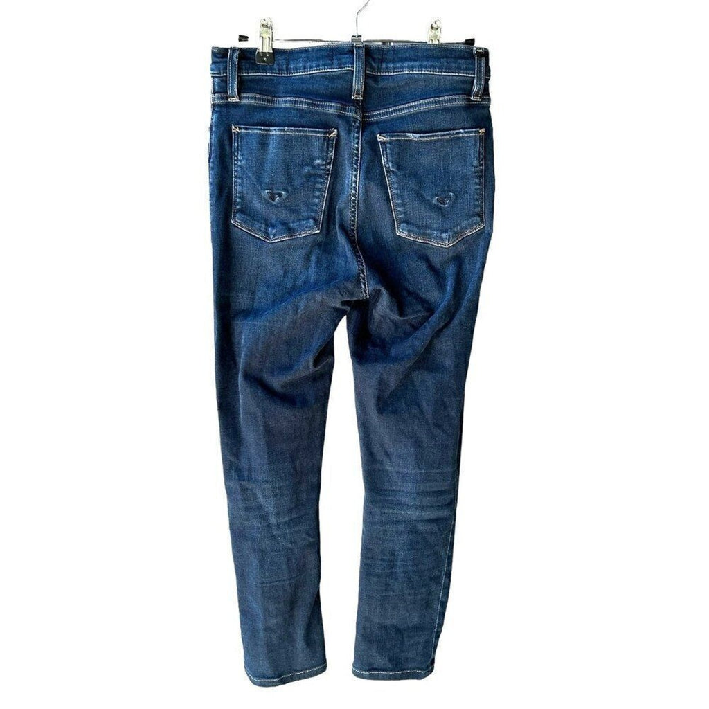 Hudson Jeans Barbara Super Skinny Ankle - Stretchy Size 28 Mid Rise #J4-1589