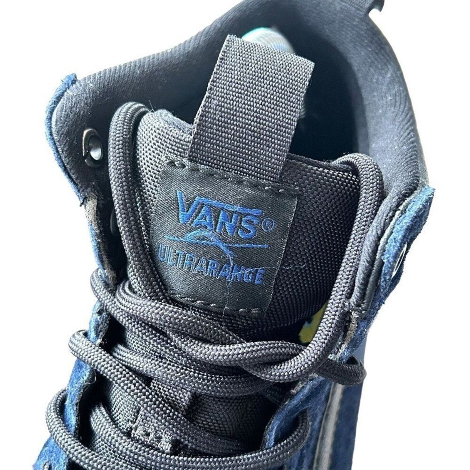 VANS UltraRange OTW Sneakers Boots Men's Sz.7.5, Dress Blue, Black / SkateBoard