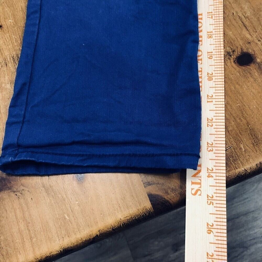 Nine West Women's BLUE Jeans 16 / 33  Blue H-Rise Decor B/Pockets. Inv. (9) 1067