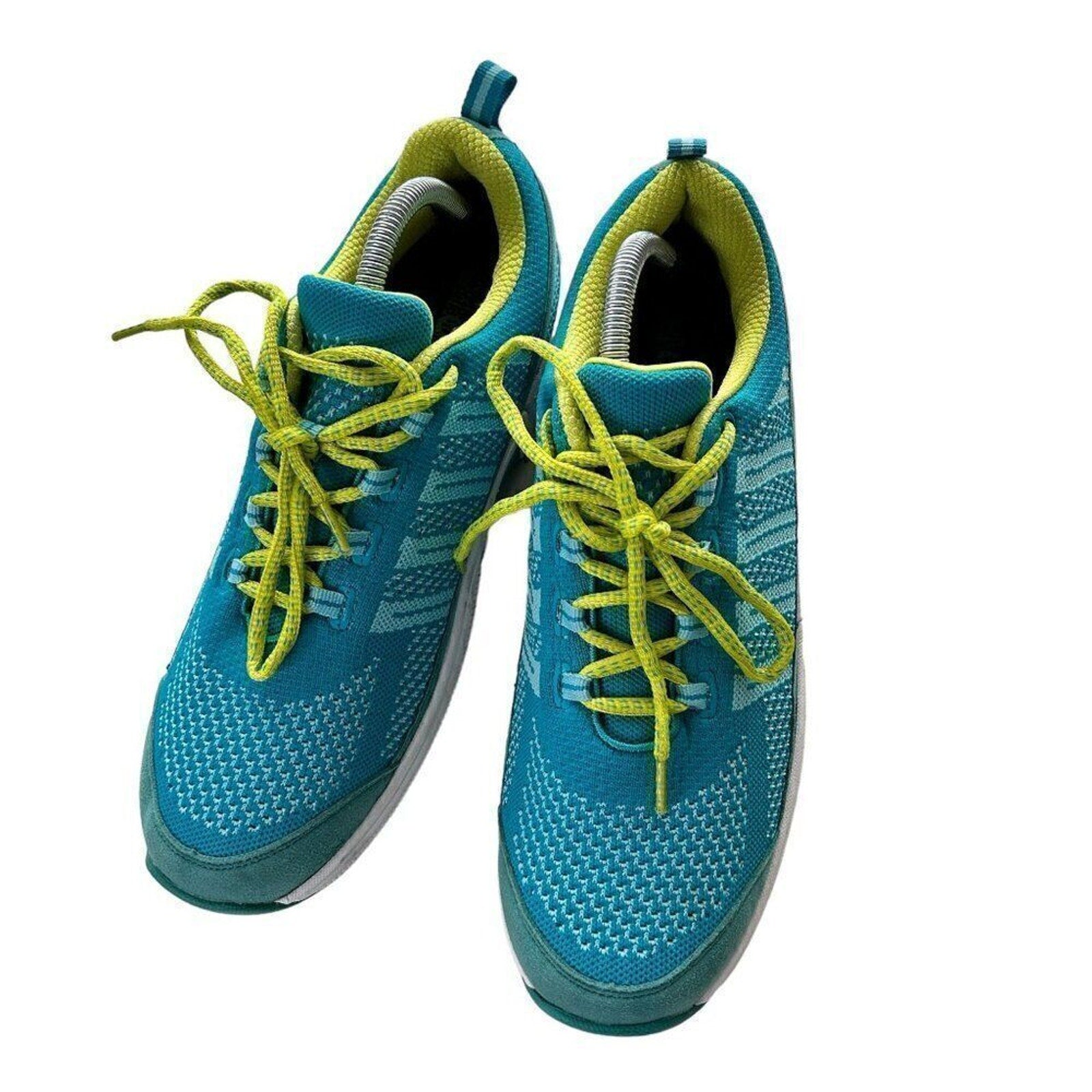 OrthoFit BioFit Women’s Walking Shoes — Teal, Size 10.5 - #S3