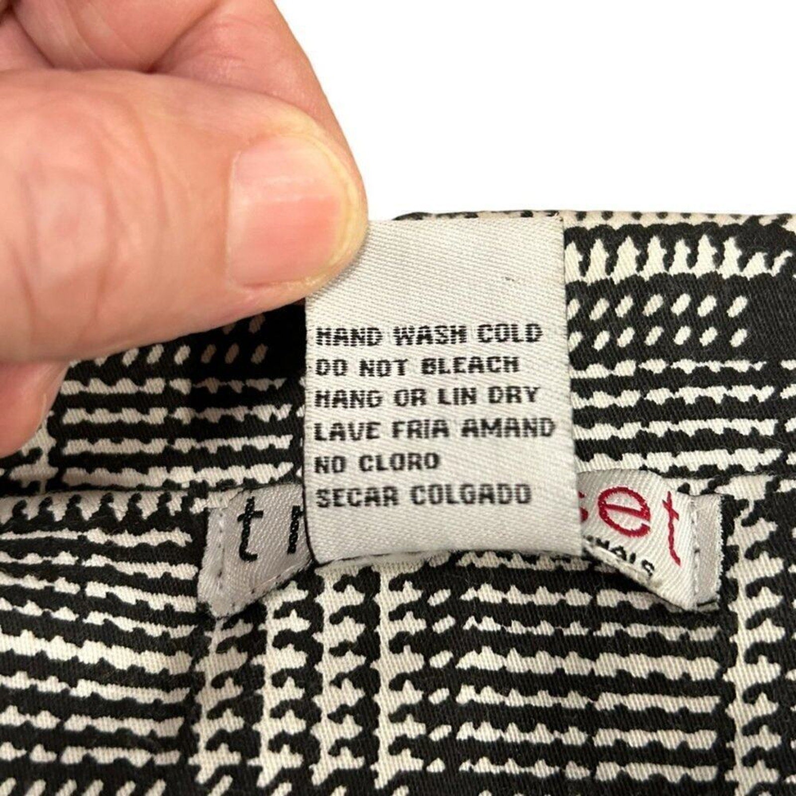 Trend Set Women's Stretch Originals Houndstooth Design Short Jacket Sz. (L) #BH