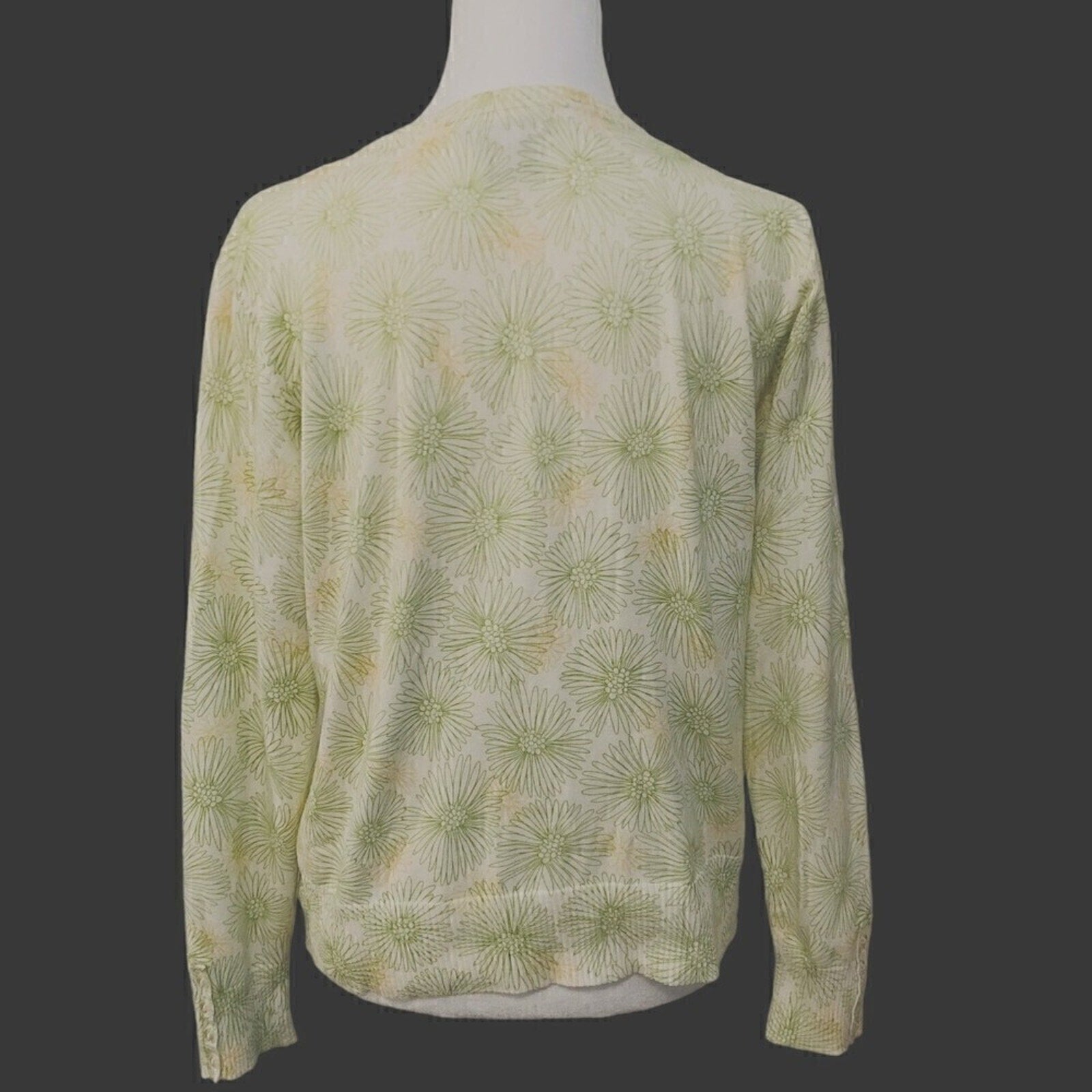 Eddie Bauer Women Cardigan Sweater, Size Large  - Spring, Summer, Fall #1076