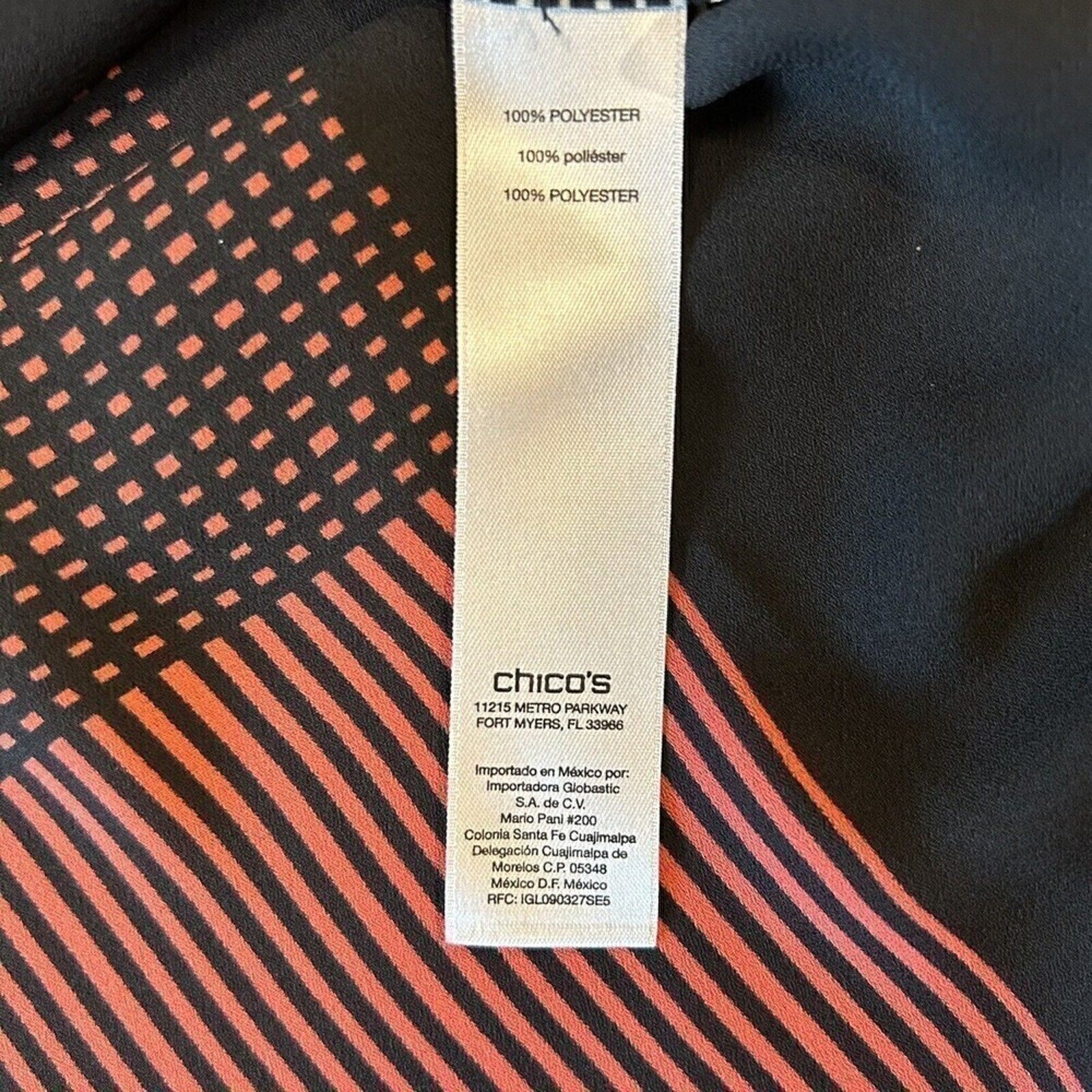 Chico’s High-Low V-Neck Pullover Blouse Small #1129