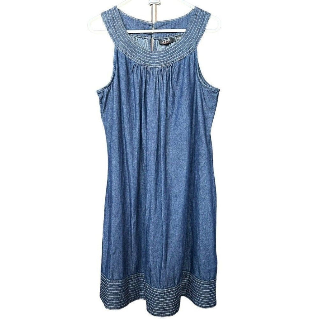 JFW women’s denim dress size 16 boho casual relaxed fit #G1253