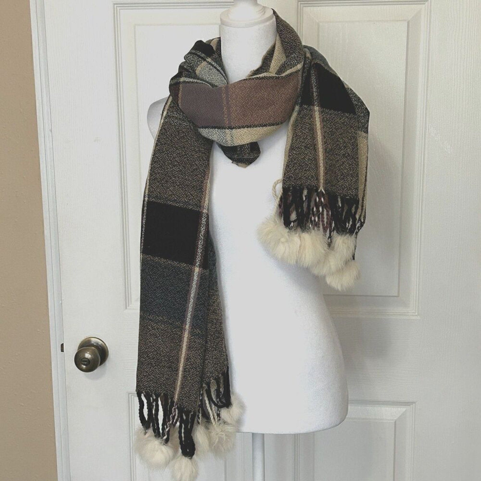 Women's Scarf Fall / Winter Fashion Meet Function 68" Long 29" Wide #1608