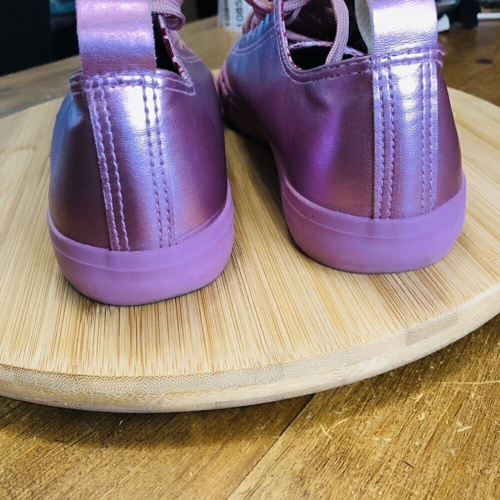 Epic Step Premium Pink Sneakers for Women, Size 8 #S3