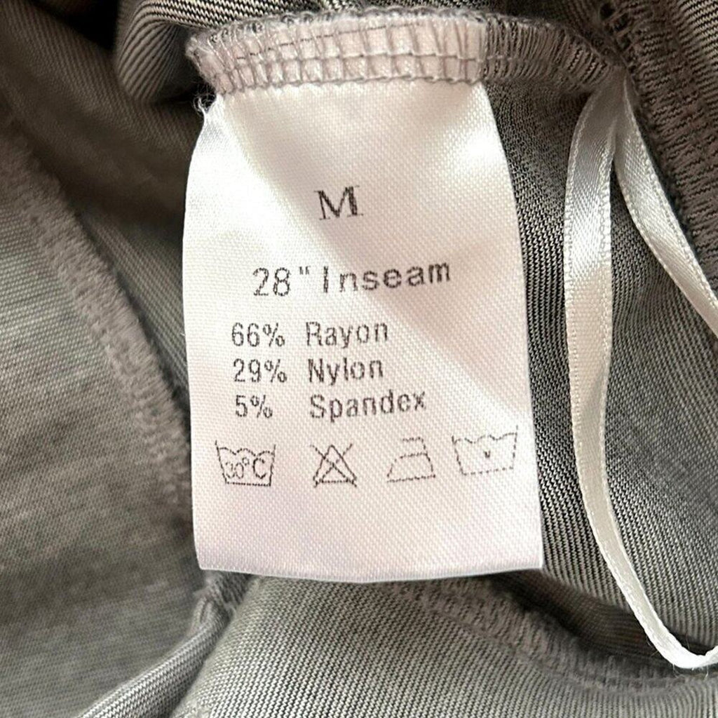 Puweer Women's Pants Size M, Grey, Rayon Nylon Spandex  (See Photos) #B1459