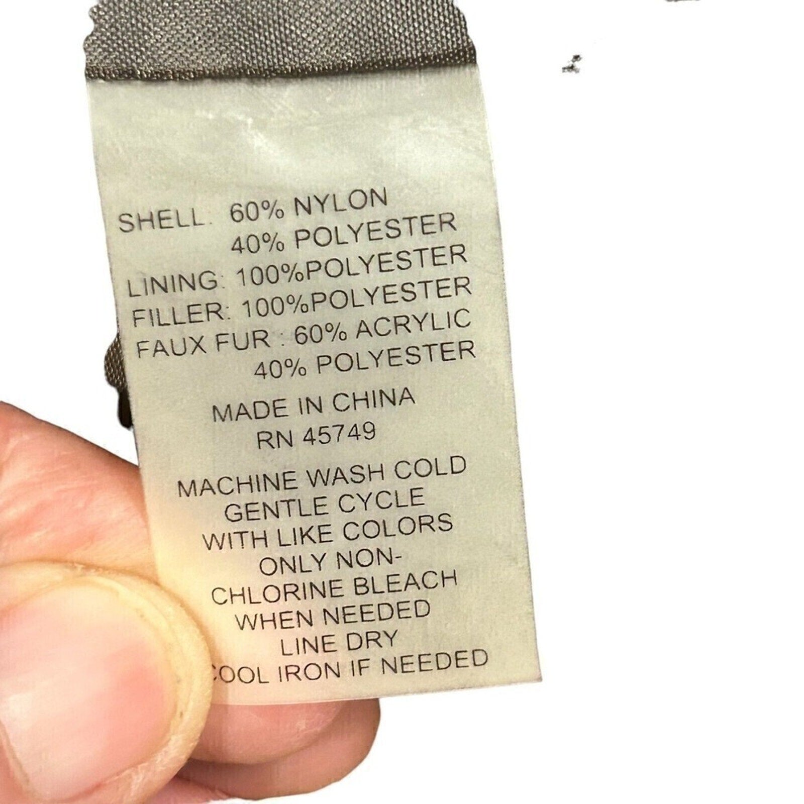 Casual Identity Quilted Vest Women's Sz. S Faux Fur Collar Snap Closure #K1349