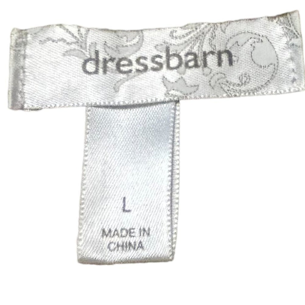 Dressbarn soft tan pullover sweater size L acrylic-poly blend #L1341