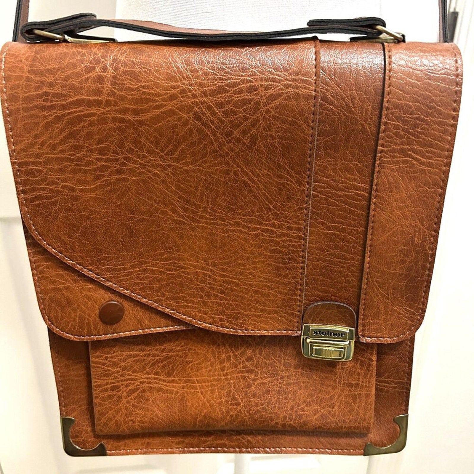 Steiner Crossbody Purse 11' x 10' x3' Made In Israel