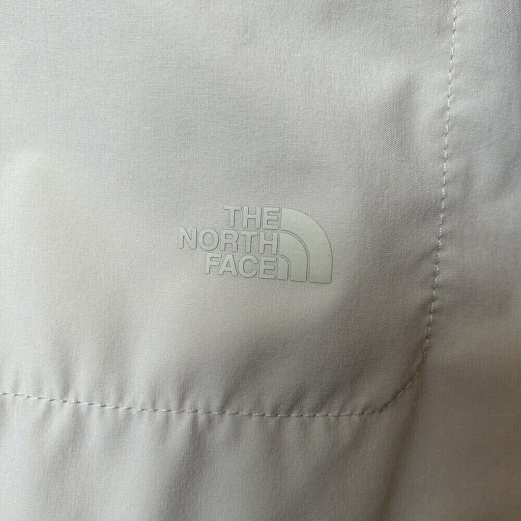 Men's The North Face Sniktau Short Sleeve Sun Shirt Vented Beige Size (S) #1140