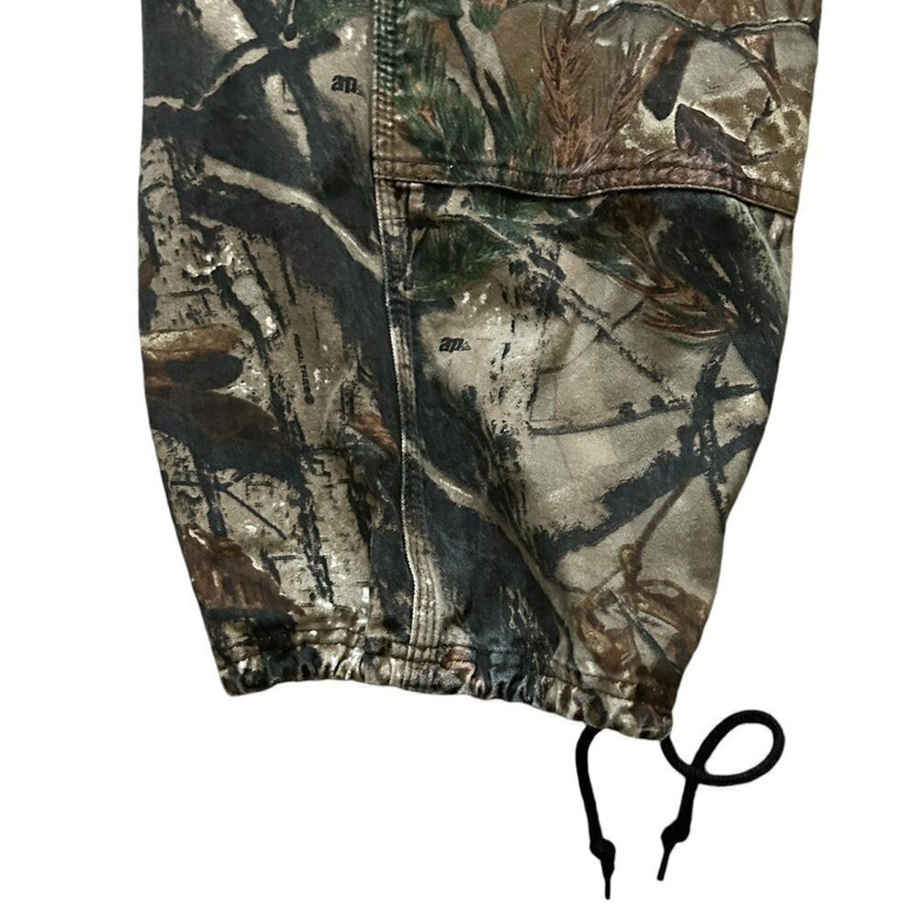 Walls Camo Hunting Pants Size XL Realtree Hardwood Adjustable Waist Cargo #