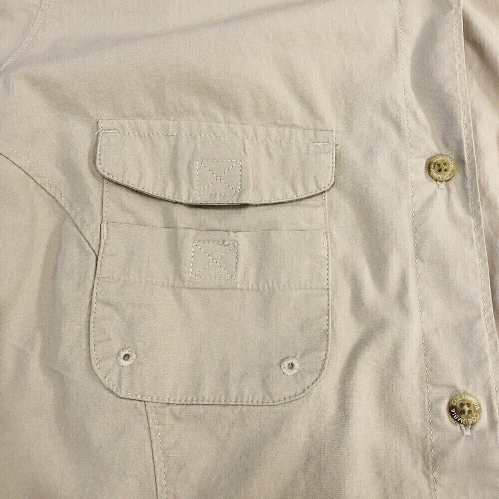 Columbia PFG Women’s Short Sleeve Fishing Shirt Sz Small 1078