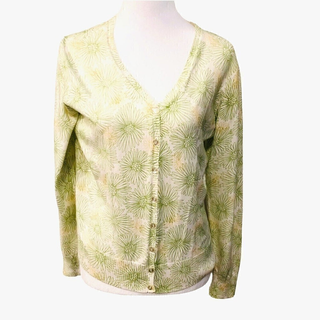 Eddie Bauer Women Cardigan Sweater, Size Large  - Spring, Summer, Fall #1076