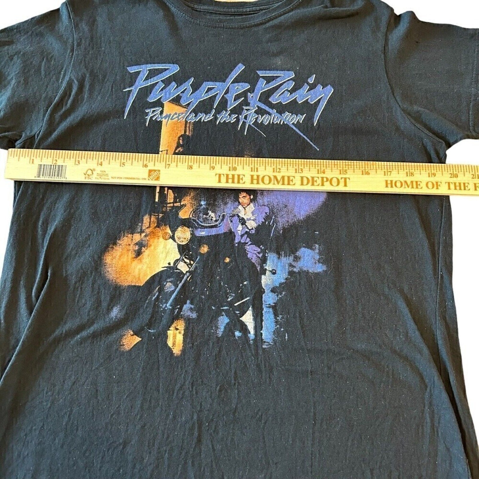 Prince - Purple Rain T-Shirt Motorcycle Graphic Design, Siz=See Photos #111