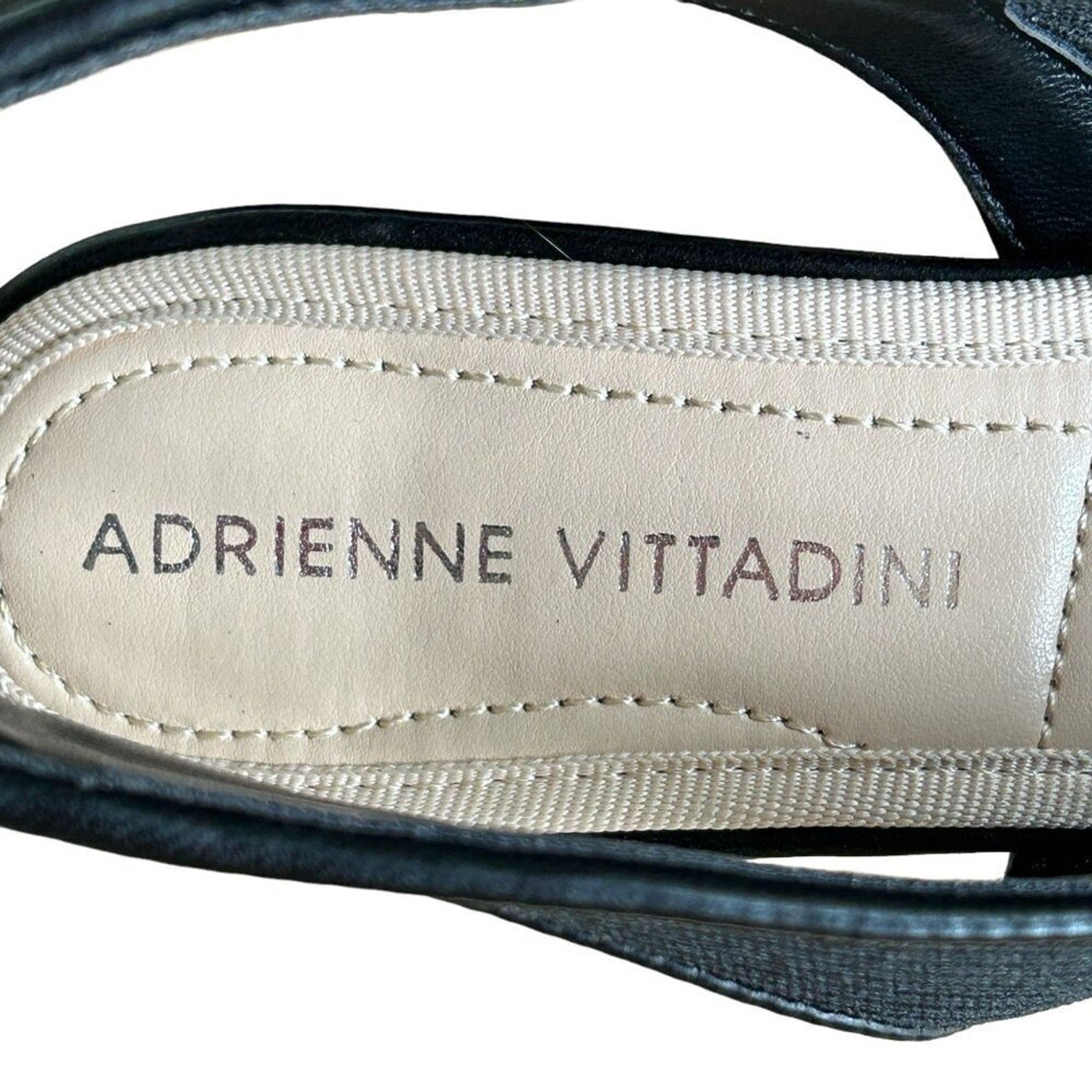 Adrienne Vittadini Knit Slingback Women's Shoe Size 8M - INV #S6