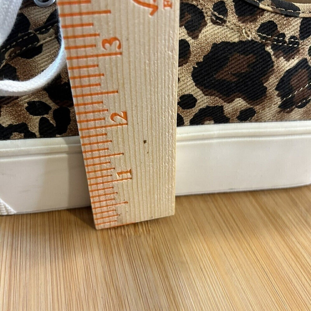 SO® Compelling Women's Platform Sneakers Leopard Sz.9M Memory Foam Insole #1191