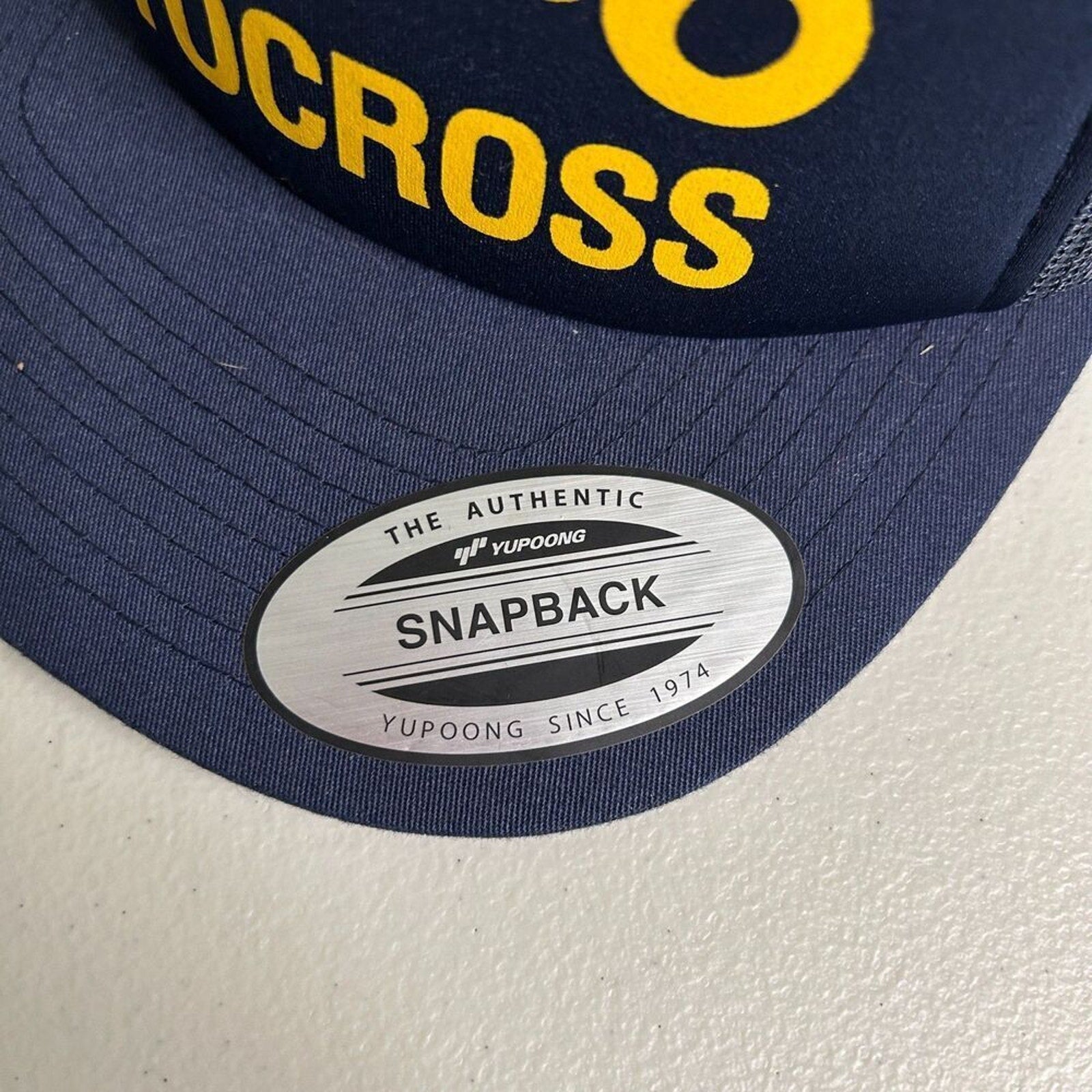 NIHILO Motocross Hat NWOT Blue Snapback