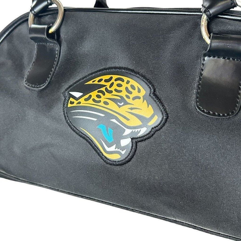 Jacksonville Jaguars NFL HandBag Purse Black Polyester Zip Pocket Bag See Photos