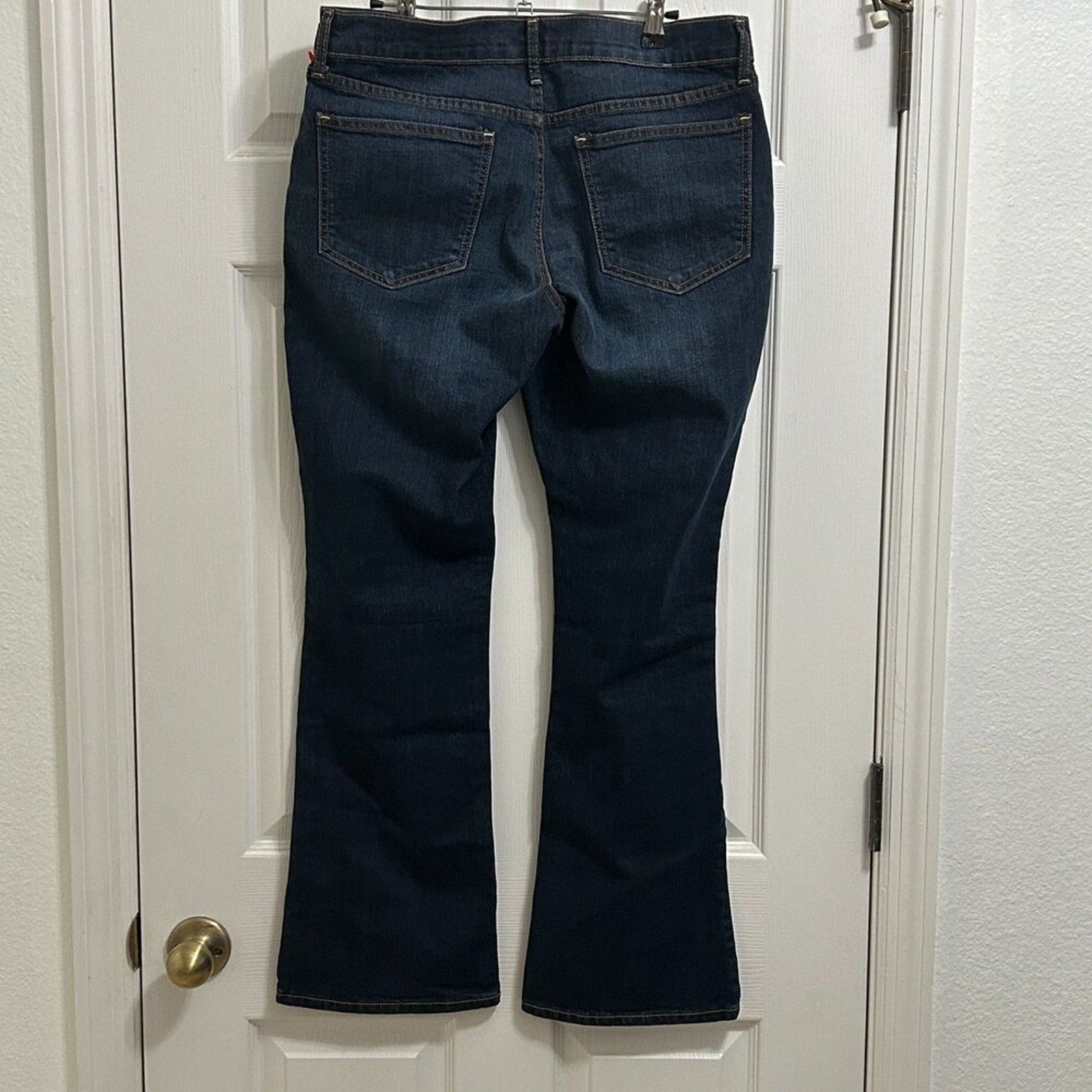 Old Navy Flirt Jeans Blue Bell Bottom Leg Size 36 See Des. For Size #J4-1641