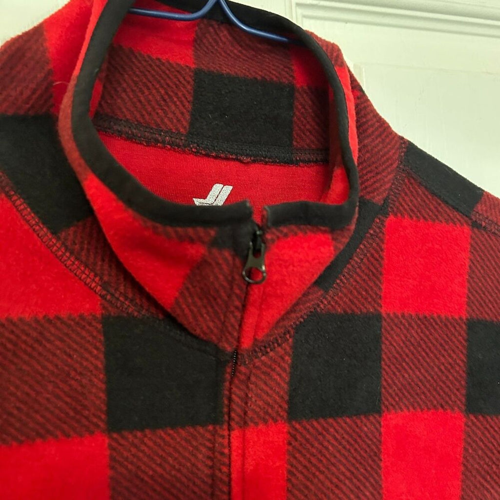 Joe Fresh Women's Buffalo Check Flannel Shacket Size Large #C1624