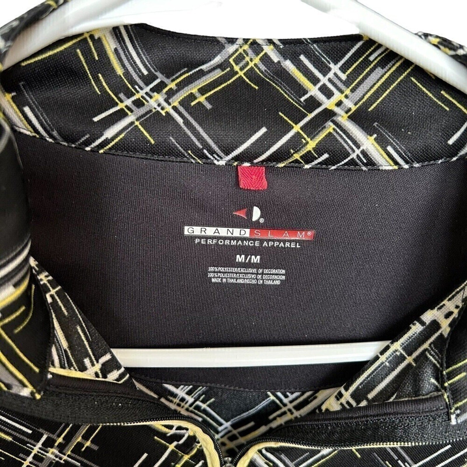 Grand Slam Performance Women's Tennis - Athletic Top, 1/4 Zipper, Size M #1121