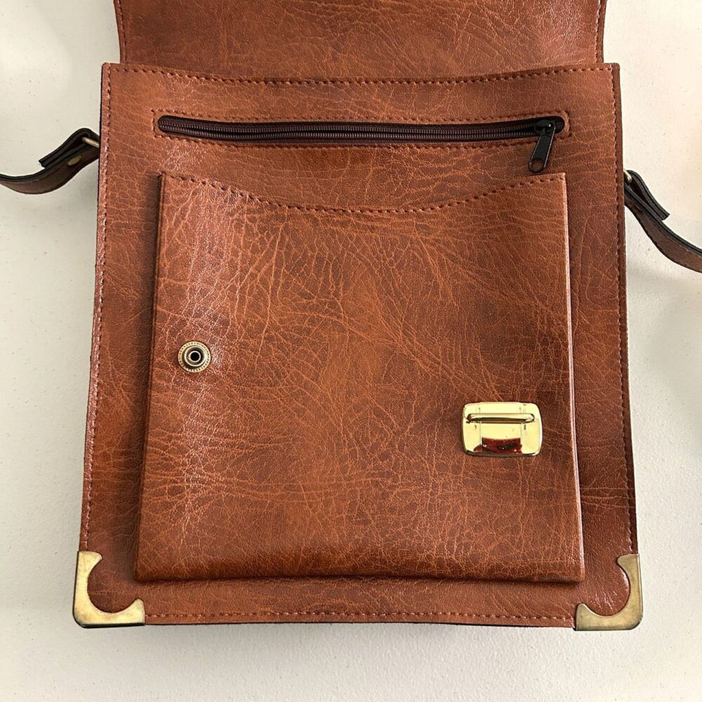 Steiner Crossbody Purse 11' x 10' x3' Made In Israel