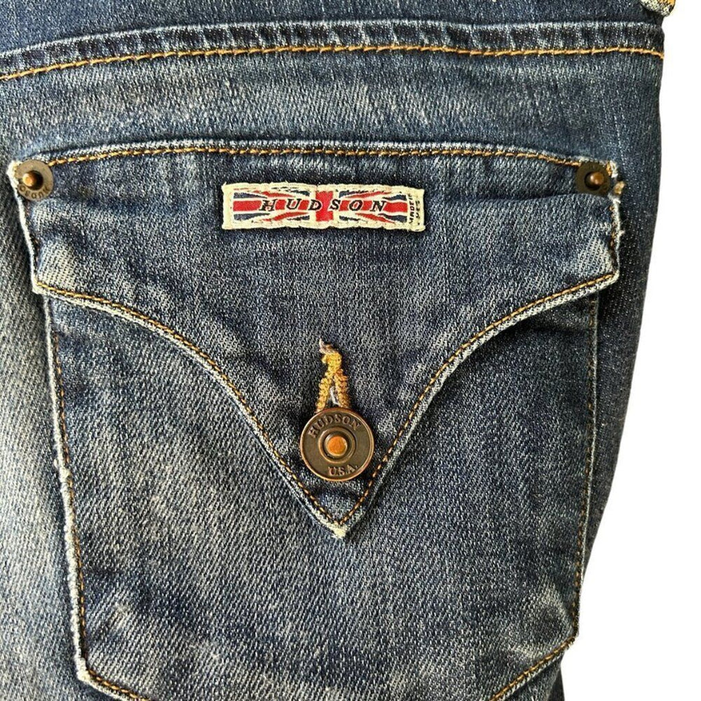 Hudson Jeans Women's Stretchy Size 26 Dark Blue Wash