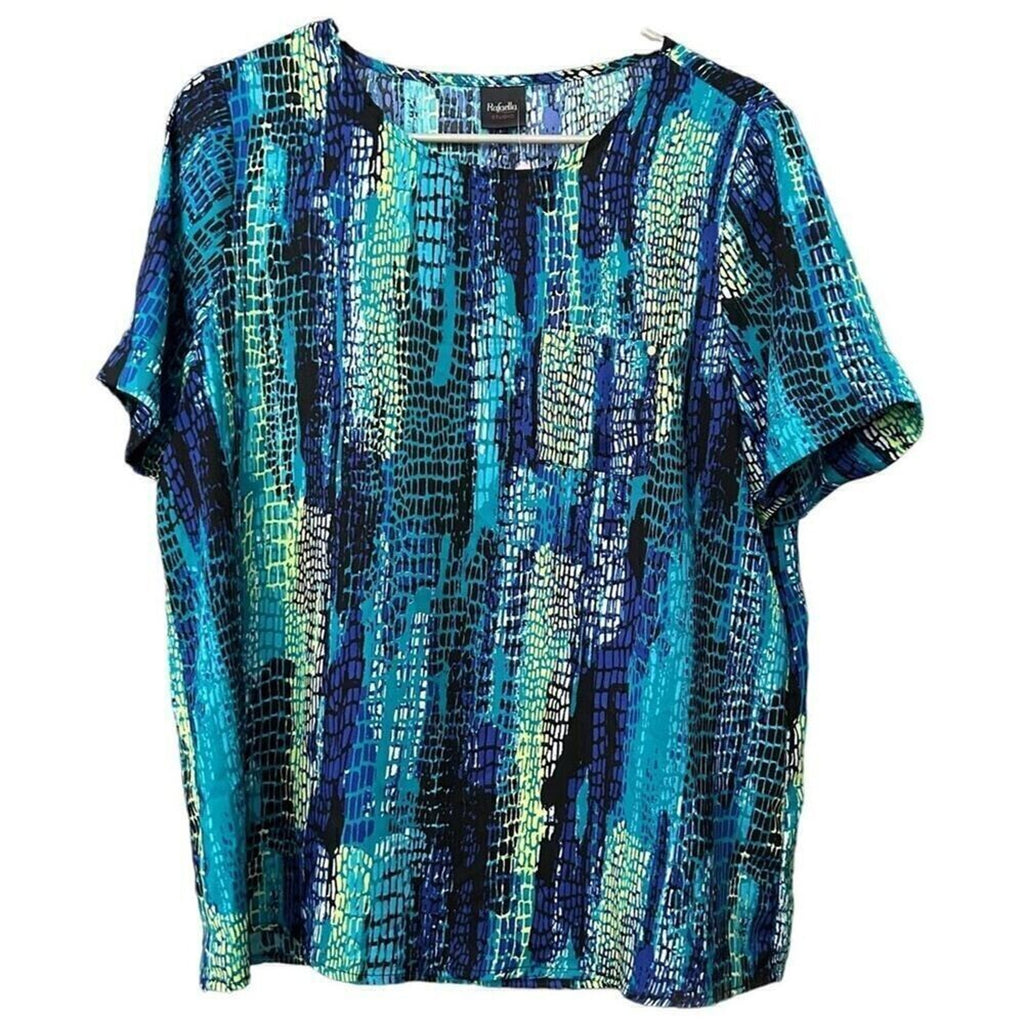 Rafella Studio Womens Pullover Blouse, Scoop Neck, Size (See Description) #1152