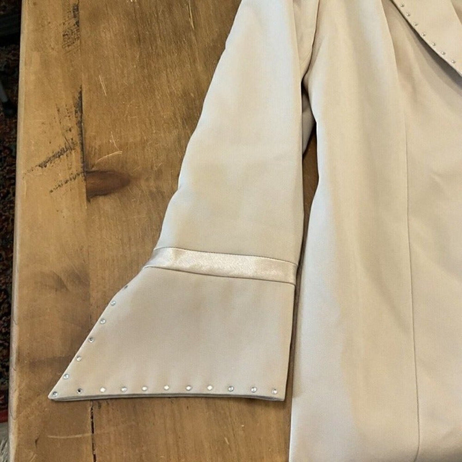 Women's Blazer "Capri" - Size 12 - Champagne w/Camisole Attachment - NEW #BH