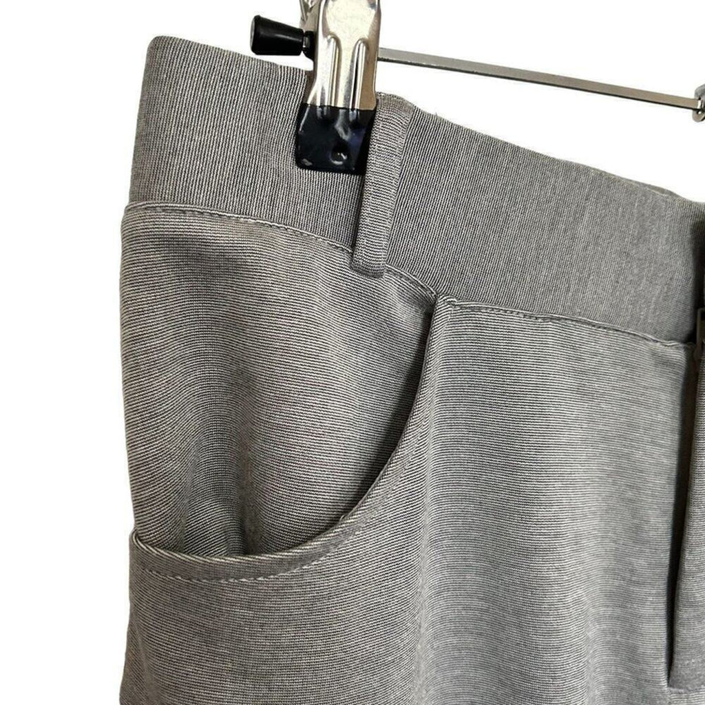 Puweer Women's Pants Size M, Grey, Rayon Nylon Spandex  (See Photos) #B1459