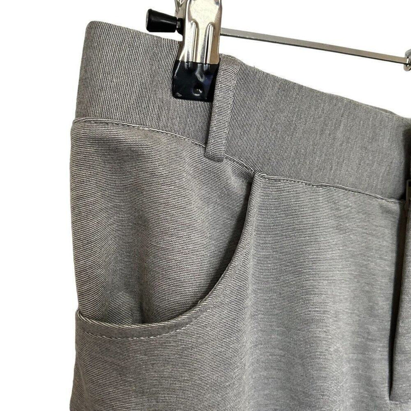 Puweer Women's Pants Size M, Grey, Rayon Nylon Spandex  (See Photos) #B1459