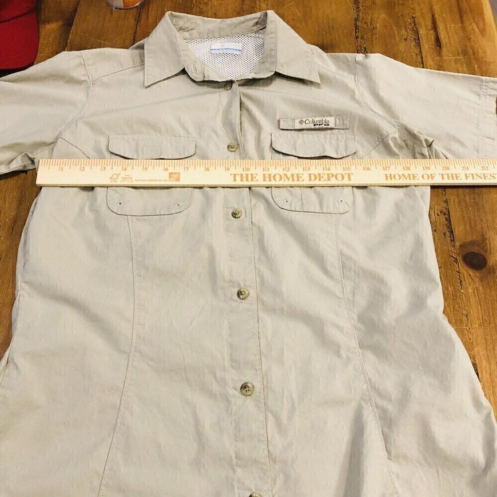 Columbia PFG Women’s Short Sleeve Fishing Shirt Sz Small 1078