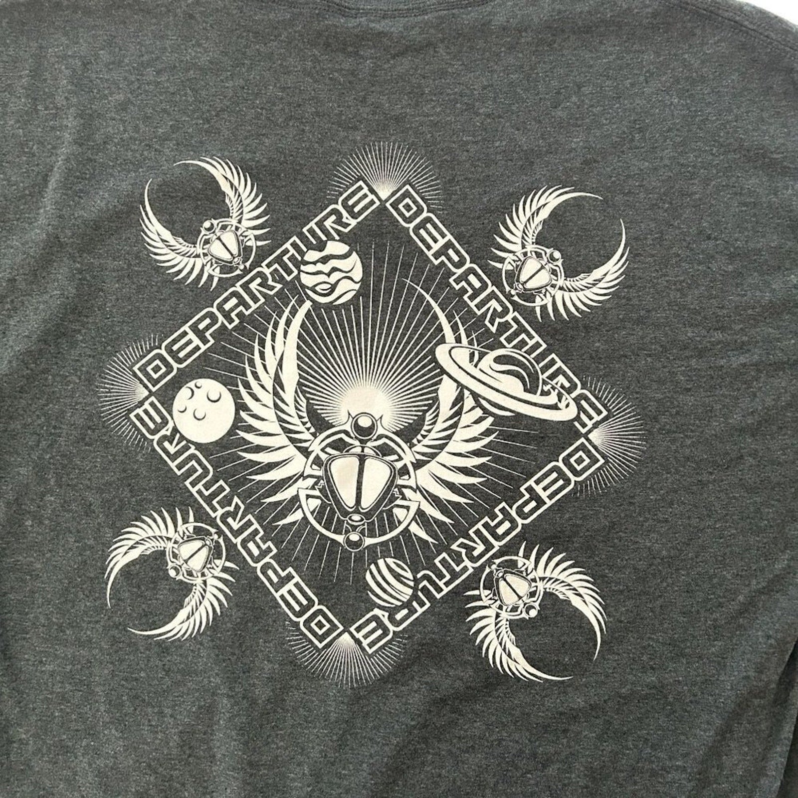 Departure Journey Tour 2020 T-Shirt Size (See Description) Gray Cotton #B1495