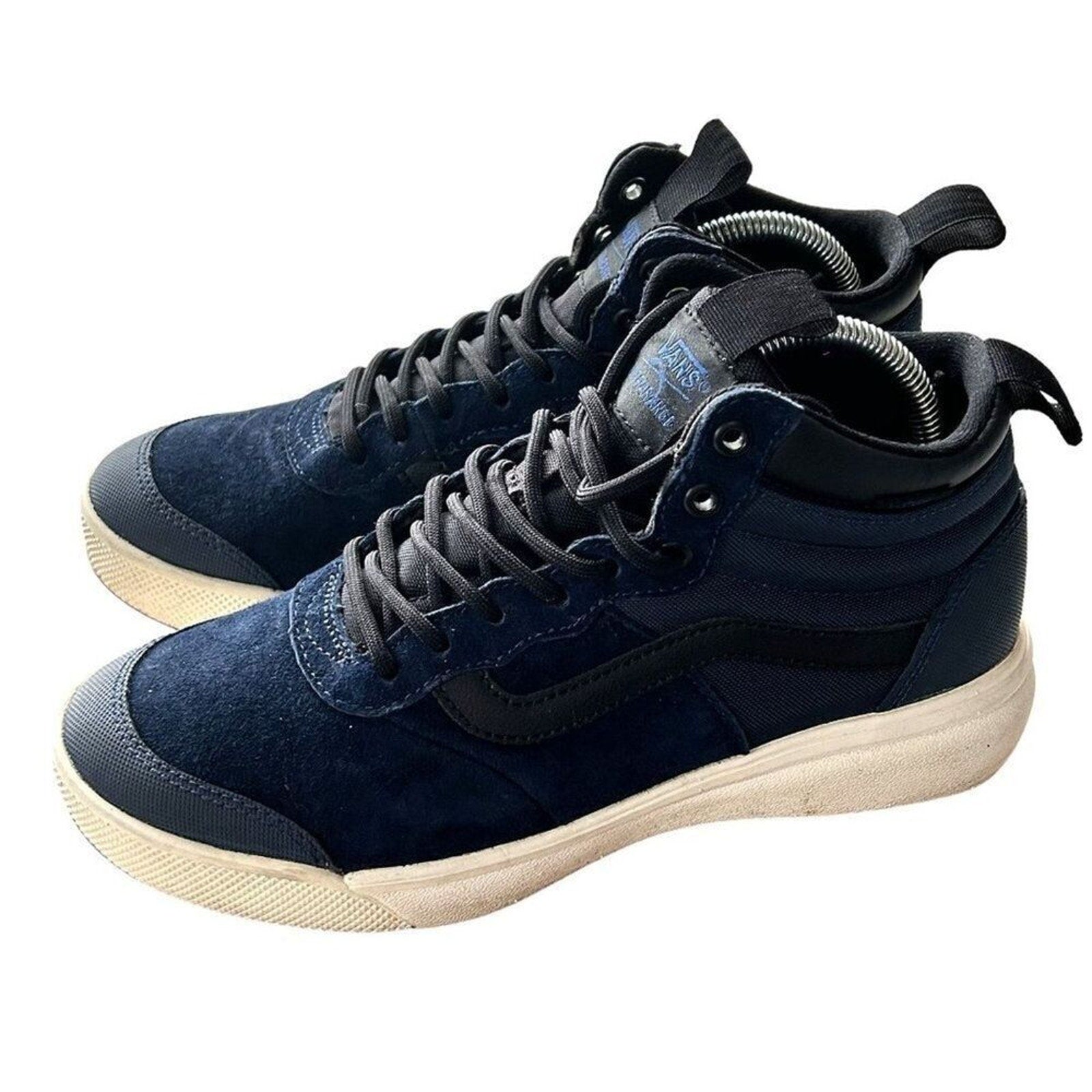 VANS UltraRange OTW Sneakers Boots Men's Sz.7.5, Dress Blue, Black / SkateBoard