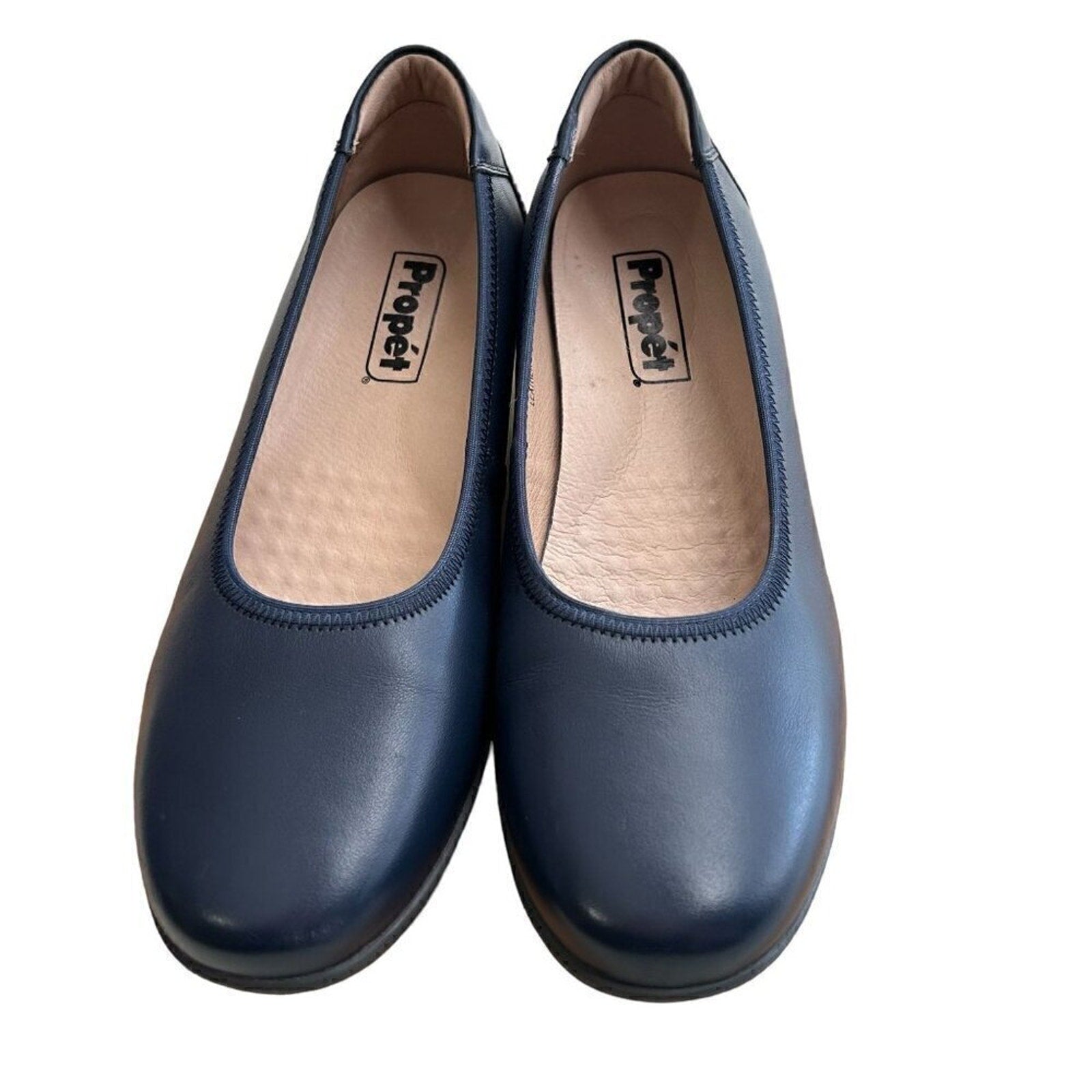 Propet Yara Women’s Casual Shoe — Navy, Size 8, Wedge Sole #S3‑1456