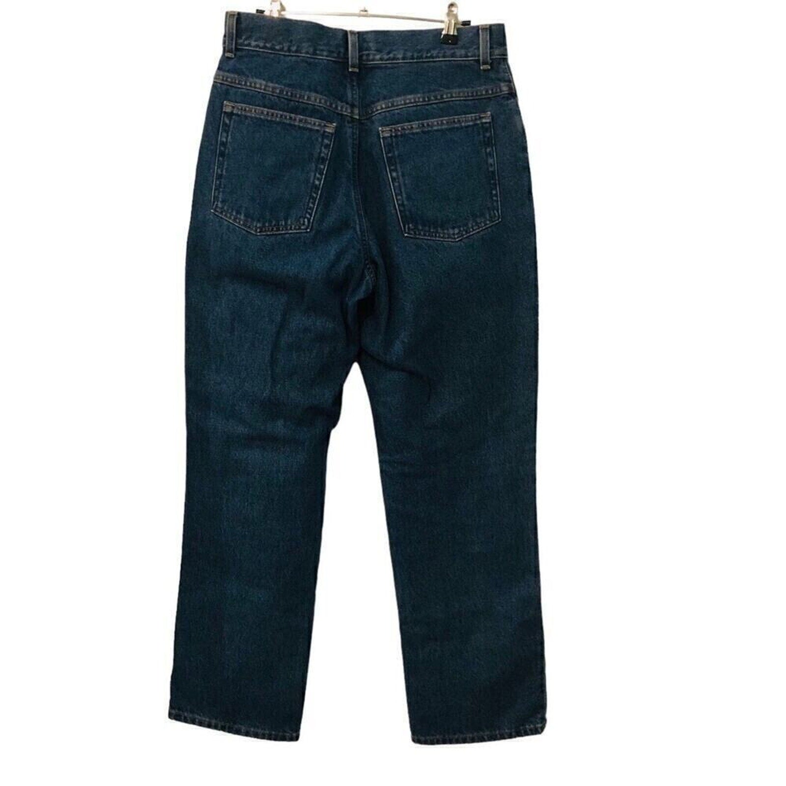 L.L. Bean Double L Original Fit Flannel Lined Women's Denim Jeans Sz. (10) #1081