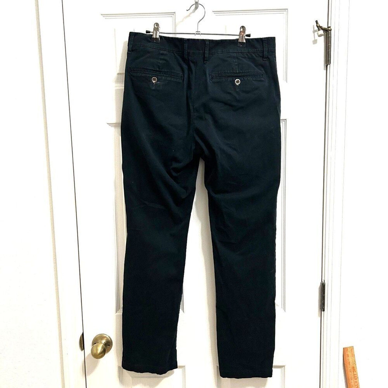 Goodfellow & Co Hennepin Chino Pants Men's 32x32 Black Flat Front