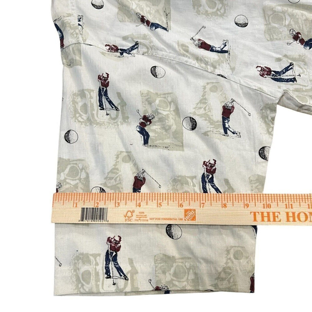 Bay Creek Men's XL Big Golf Shirt Short Sleeve - New - Cream Color, #1166