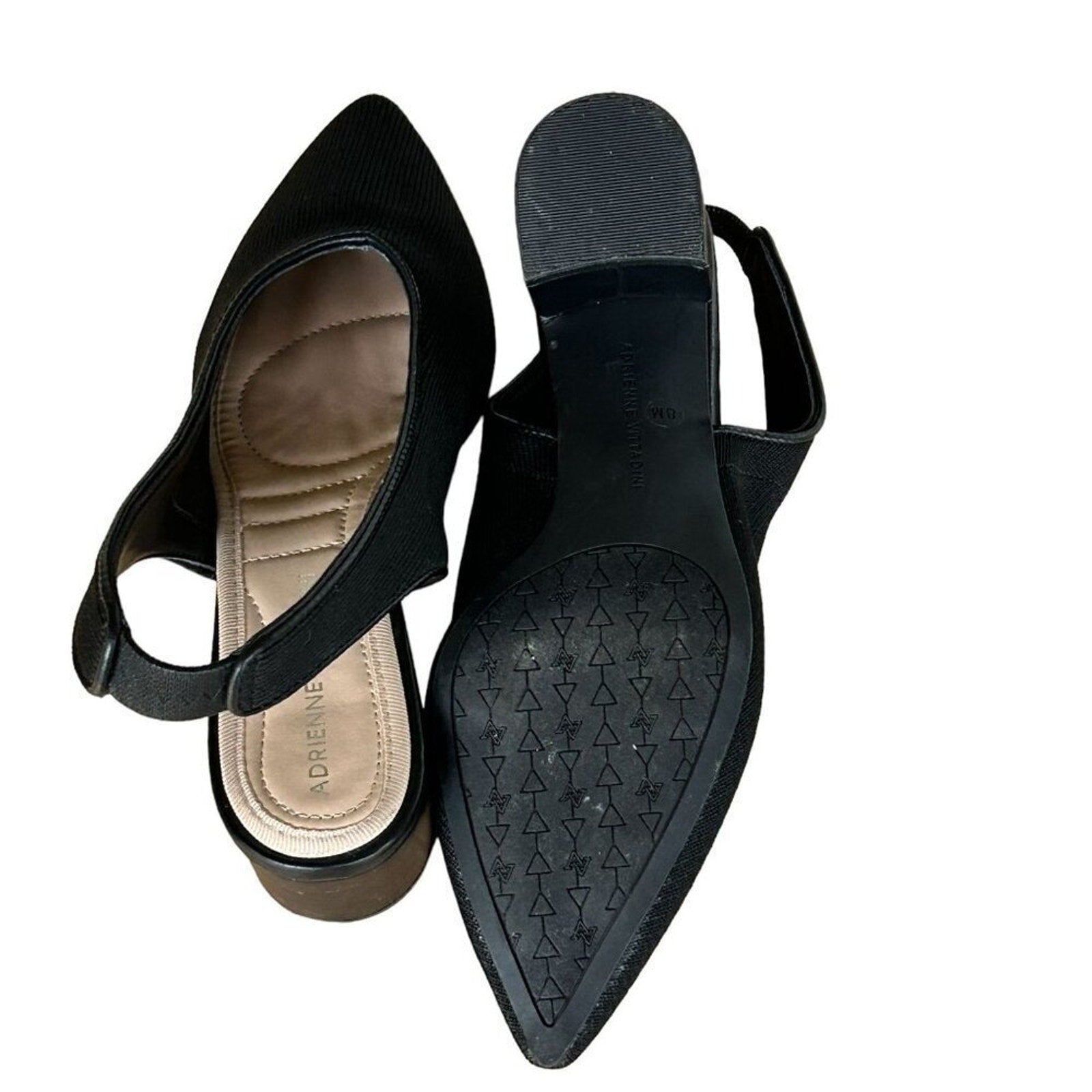 Adrienne Vittadini Knit Slingback Women's Shoe Size 8M - INV #S6