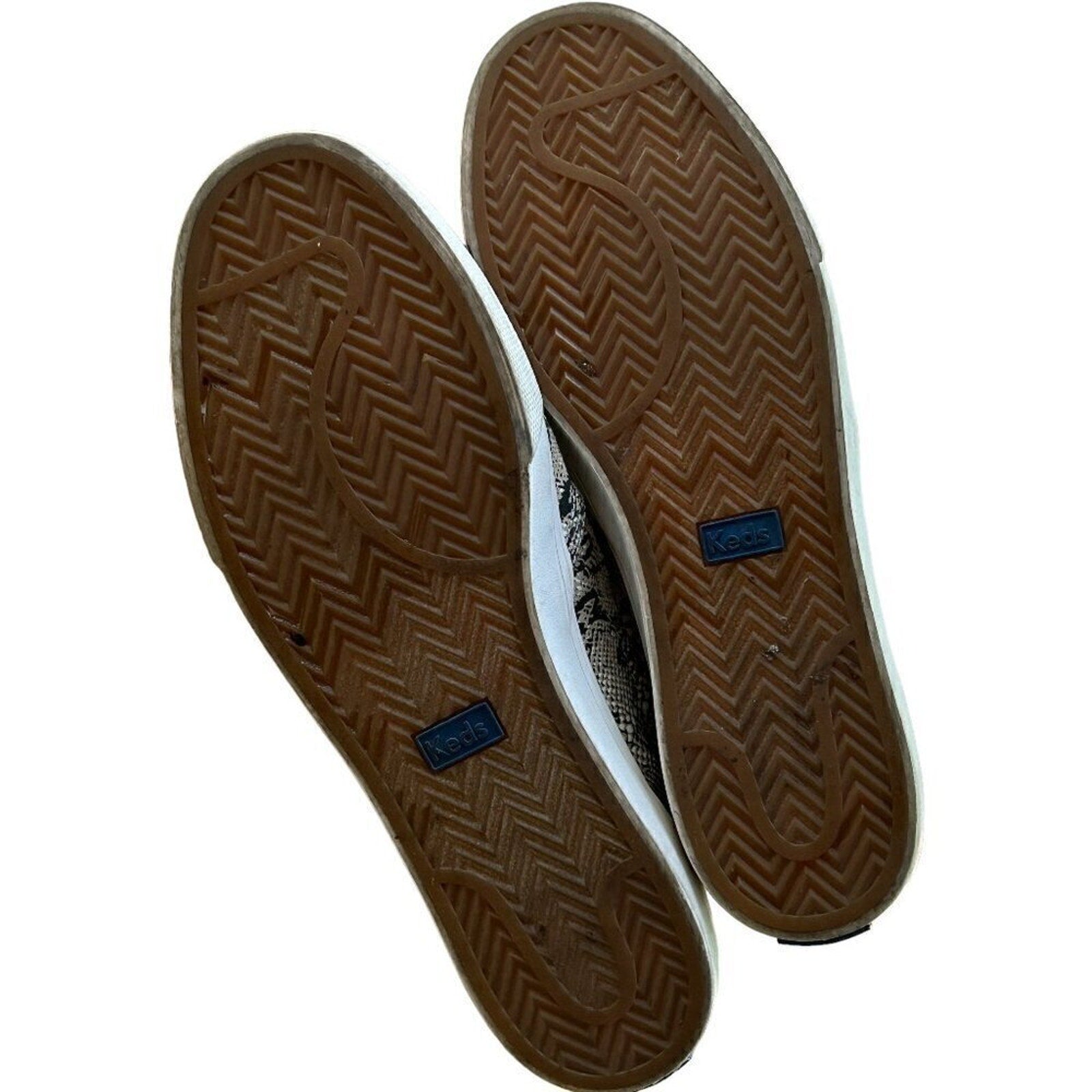 Keds Snakeskin Animal Print Pull-On Shoes — Women’s Size 9.5 #S2