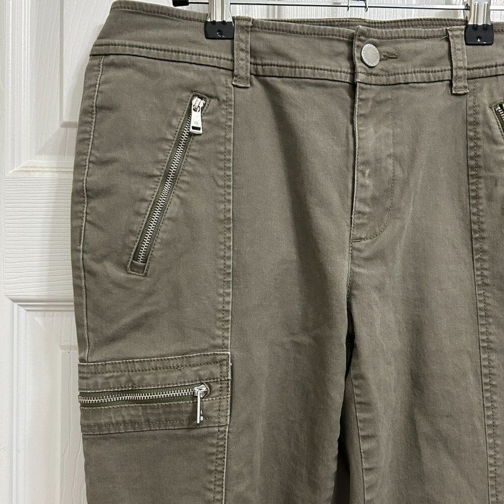 Lauren Ralph Lauren Women's Khaki Pants - Size 8 (31.5" x 27")