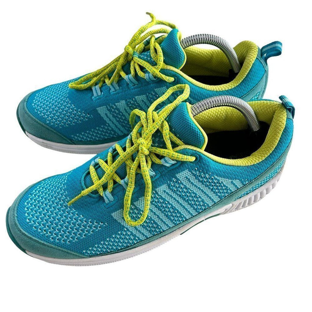 OrthoFit BioFit Women’s Walking Shoes — Teal, Size 10.5 - #S3