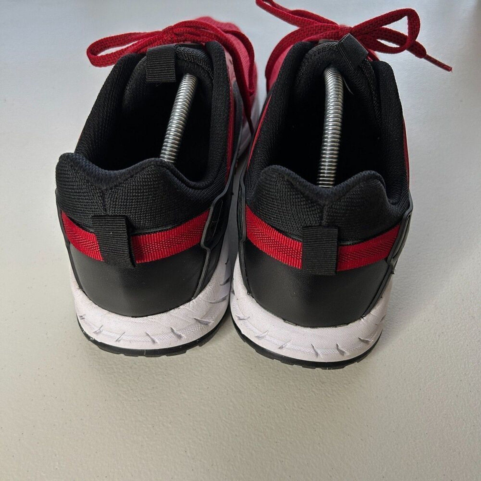 ProPet Visp Men’s Hiking Shoes — Red/Black, Size 11 (Wide) #S5