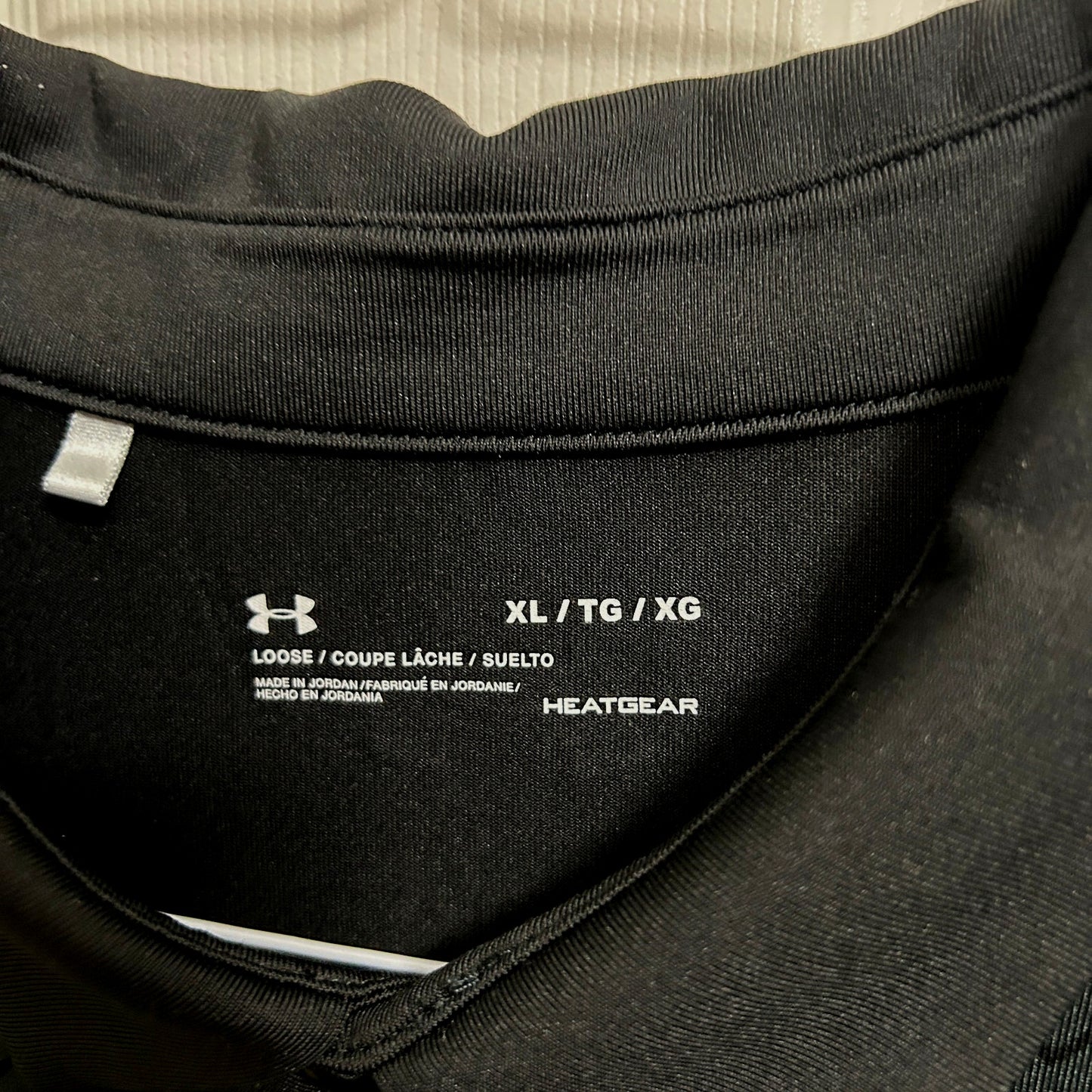Under Armour Black Performance Polo Shirt Men’s Size XL – Golf Style