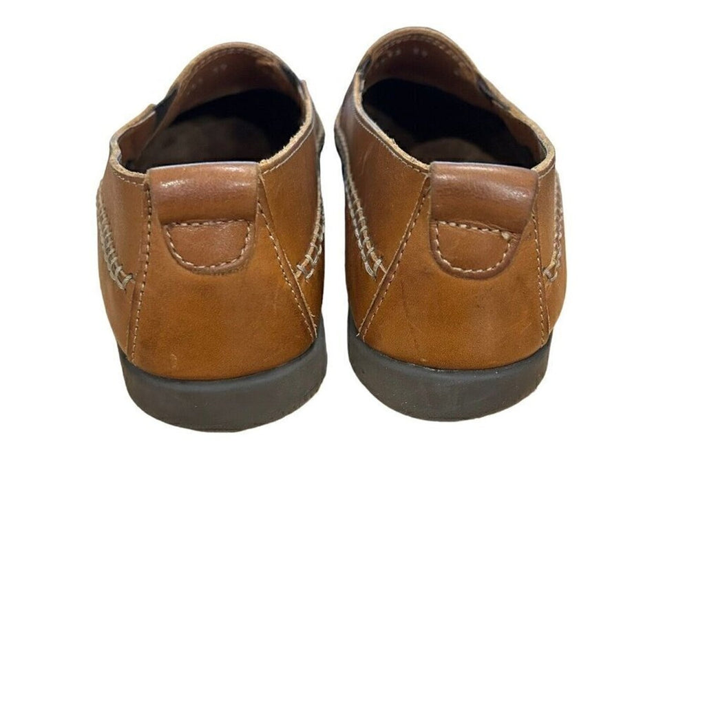 Antica Cuoieria Men’s Leather Slip-On Shoes — Made in Italy, Size 39 (US 6.5)