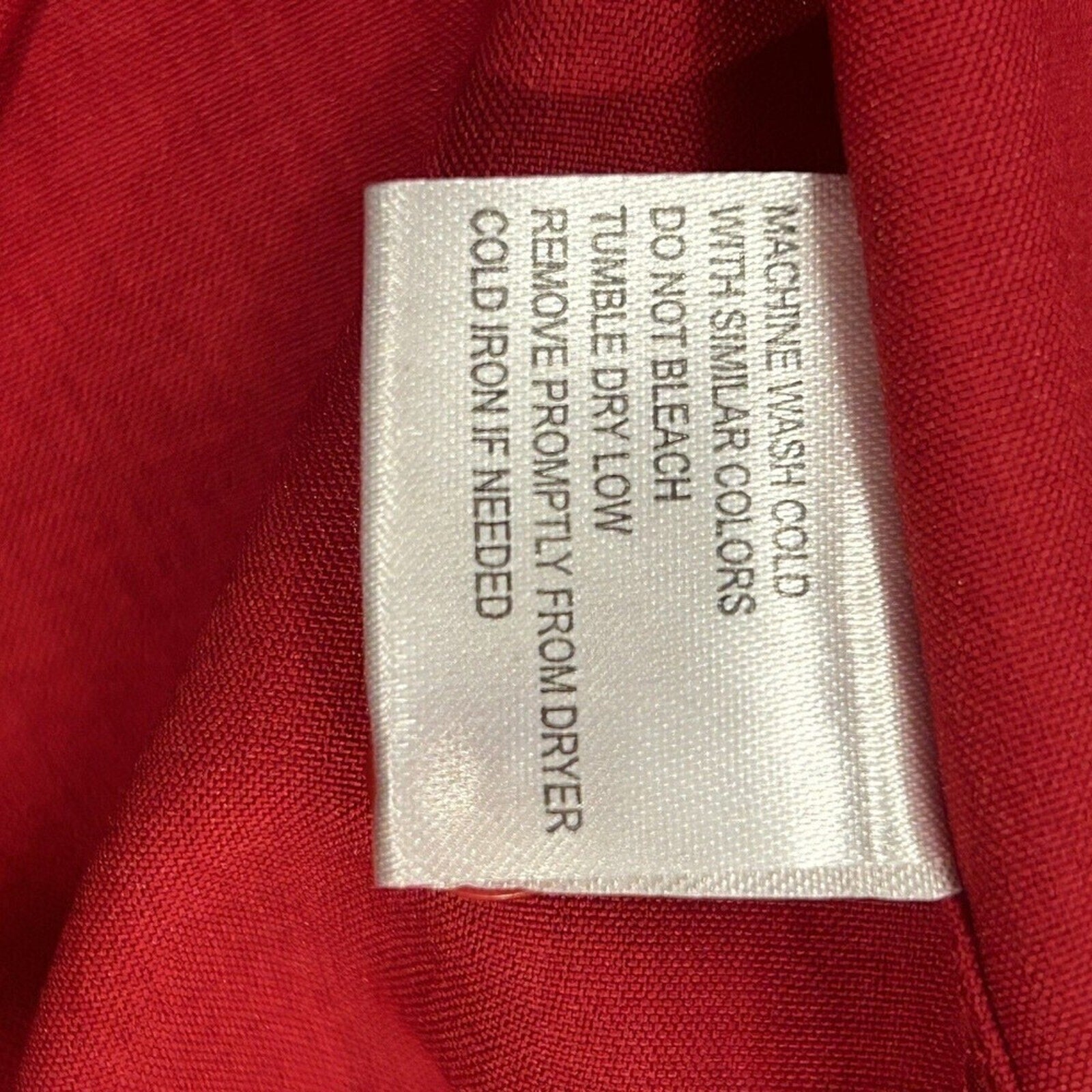 Chick-fil-A Button Up Shirt Men's oobe Red Size 2XL #F1243