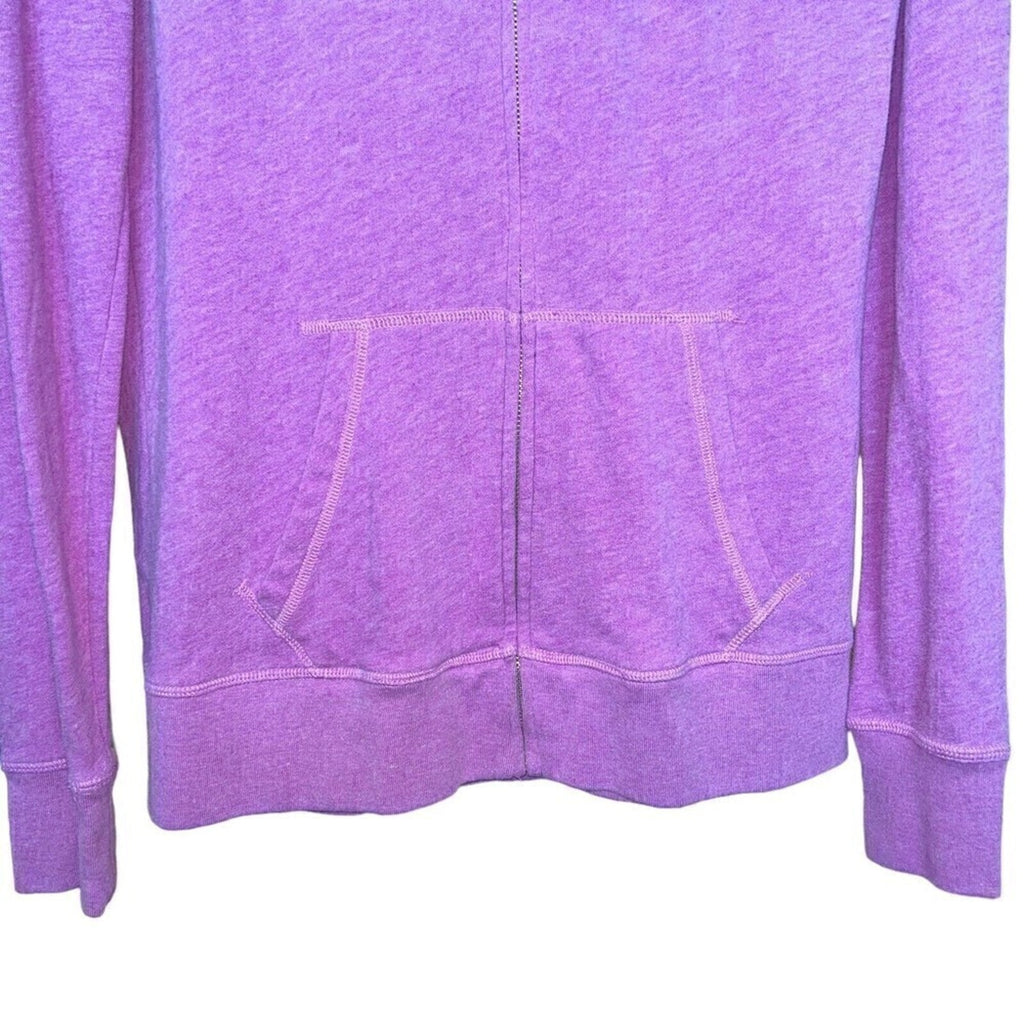Victoria's Secret Purple Front Hoodie W/Pouch Pockets, Sz (S,) "LOVE PINK" #HG