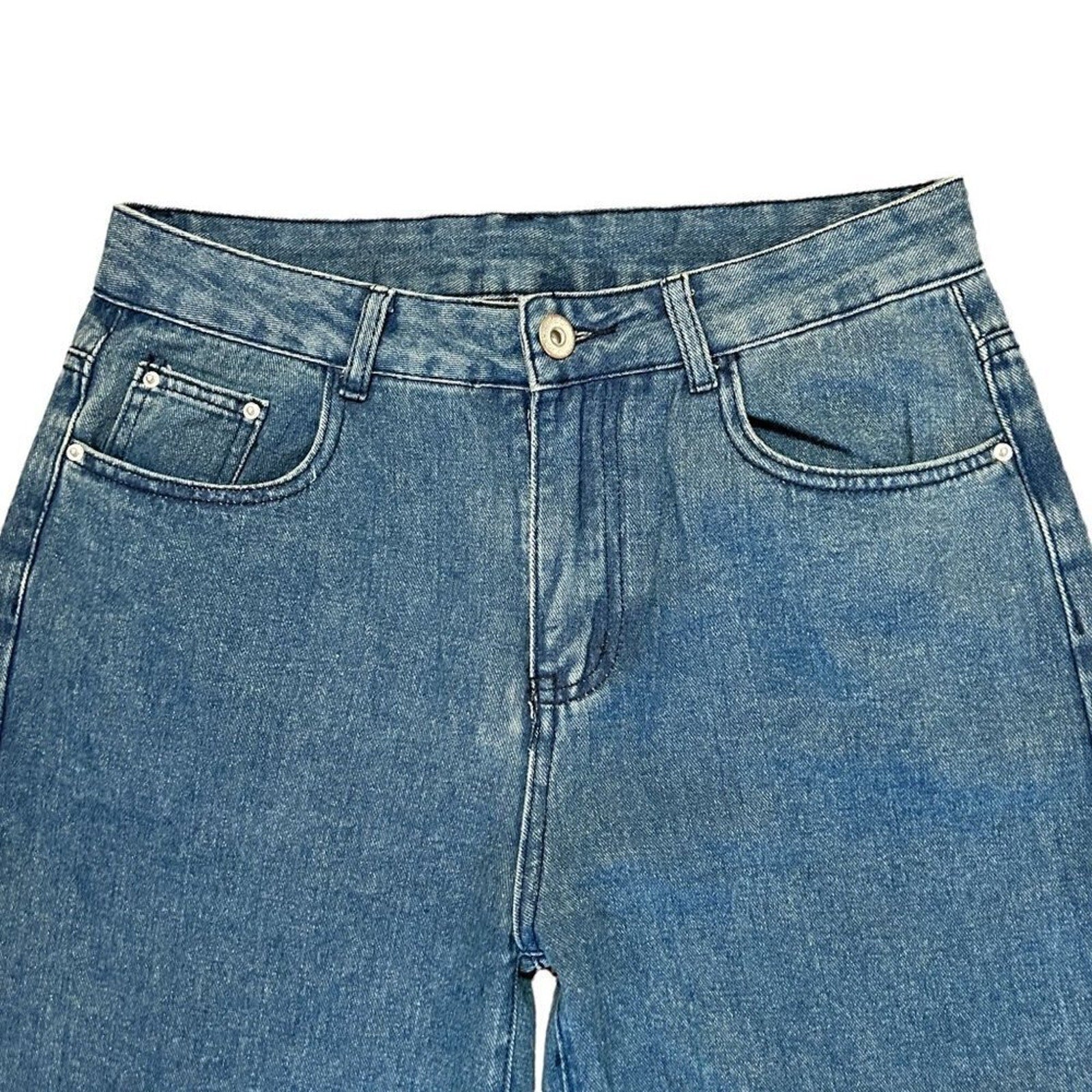 Tengda Jeans Wide Legs Size 30", 10" Leg, Blue Straight Leg, High Rise #J3-#1520